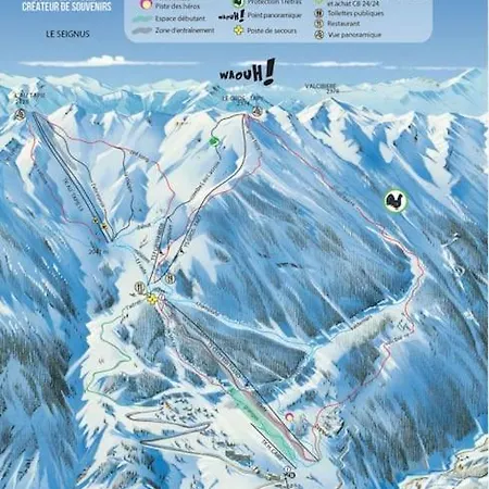 La Foux D Allos, Centre Station Et Au Pied Des Pistes Exterior photo