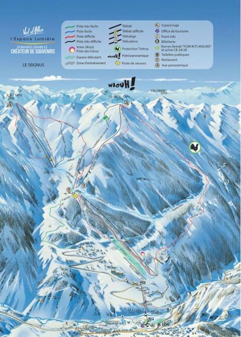 La Foux D Allos, Centre Station Et Au Pied Des Pistes Allos